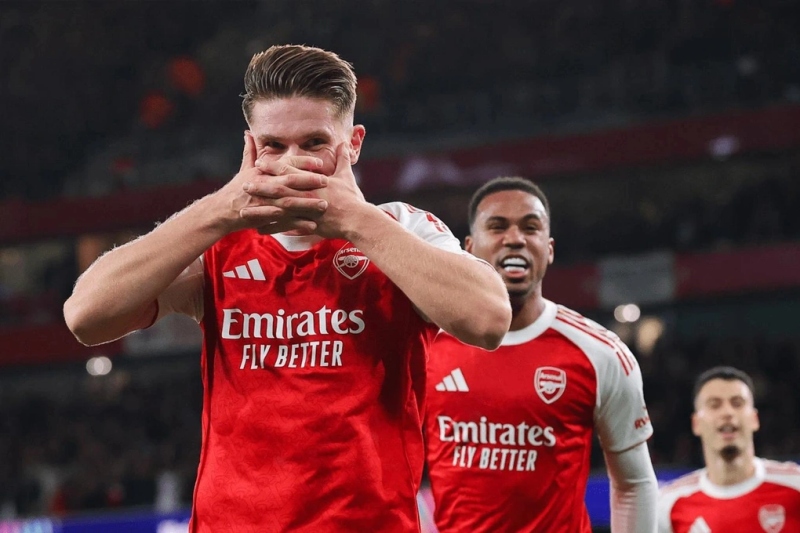 Arsenal thắng đậm Atletico Madrid 4-0 tại Champions League